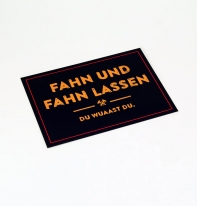 Postkarte Slang Ruhrdeutsch Mundart