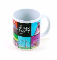 Kffken gefllig? Mit dieser schicken Tasse mit Wahrzeichen aus dem Ruhrgebiet kann der Tag beginnen.