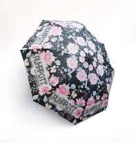 Nun gibt es auch den Regenschirm zum Ruhrpott. Er ist klein und passt super in Taschen ab einer ungefähren A4 Größe. Hier in der bunten Variante mit kleinen Blümkes